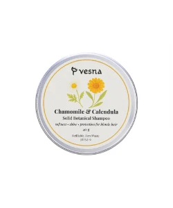 Твердий шампунь для волосся Vesna Ромашка та Календула 80 гр