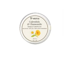 Заспокійливий зубний порошок Vesna Календула і Ромашка 35 гр