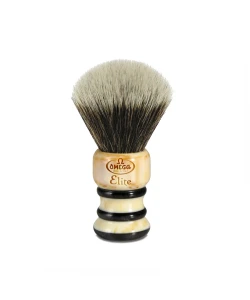 Помазок для гоління Omega Elite Fiber Shaving Brush Vintage Edition MB1922
