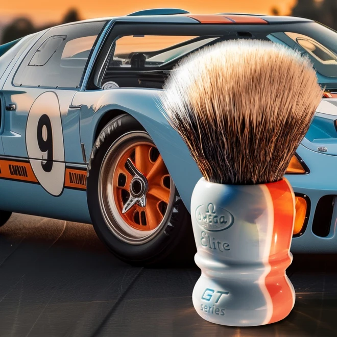 Помазок для гоління Omega Elite Fiber Shaving Brush – GT Series MB1917