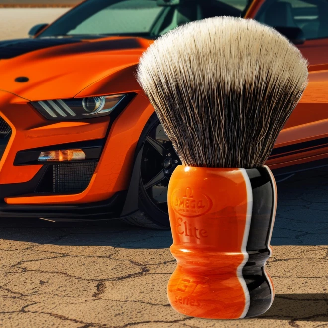 Помазок для гоління Omega Elite Fiber Shaving Brush – GT Series MB1919