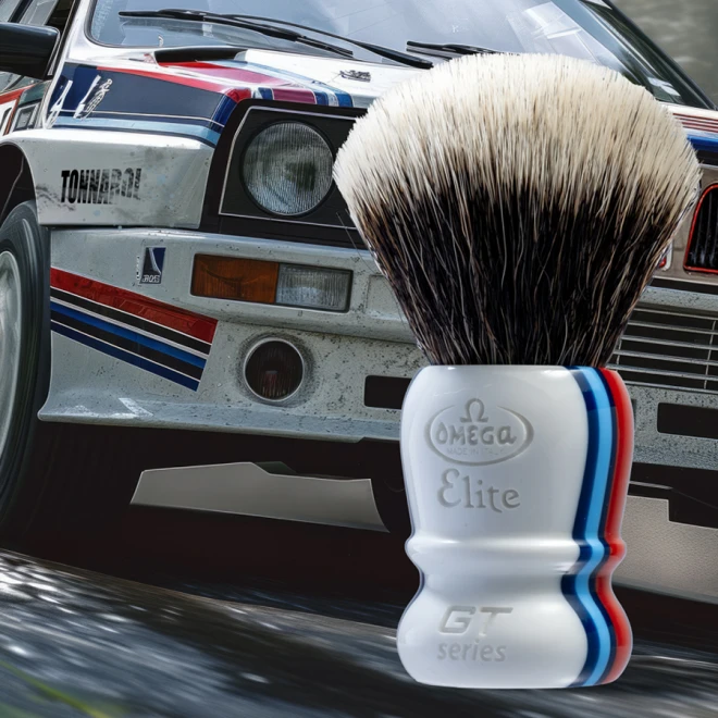 Помазок для гоління Omega Elite Fiber Shaving Brush – GT Series MB1923
