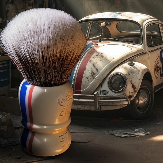 Помазок для гоління Omega Elite Fiber Shaving Brush – GT Series MB1937