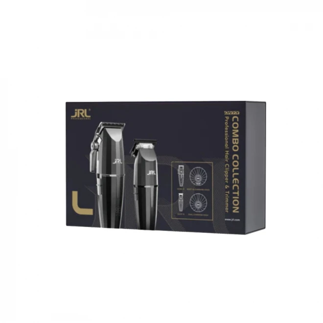 Набір для стрижки та окантовки JRL Onyx Collection (Машинка + Тример) JRL-2024