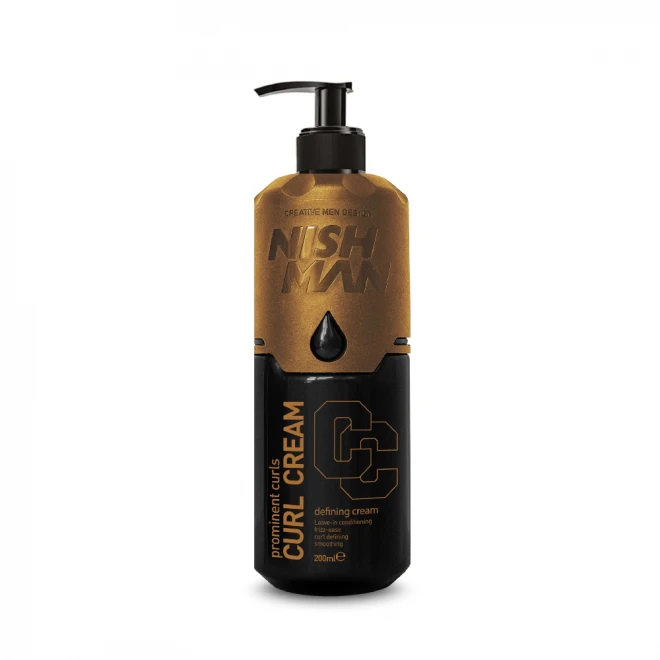 Крем для приборкання кучерявого волосся Nishman Curl Cream 200 мл