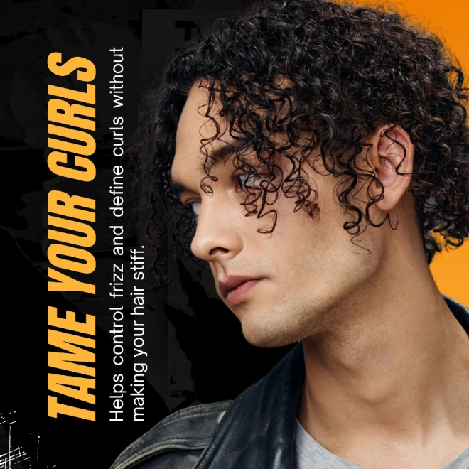 Крем для приборкання кучерявого волосся Nishman Curl Cream 200 мл