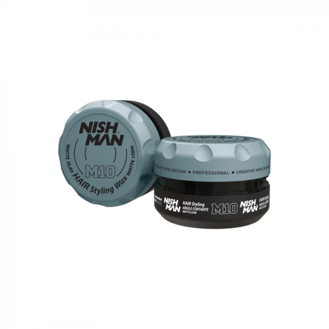 Матова глина для стилізації волосся Nishman Matte Clay M10 150 мл