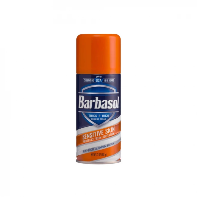 Піна для гоління Barbasol Sensetive Skin 198 гр