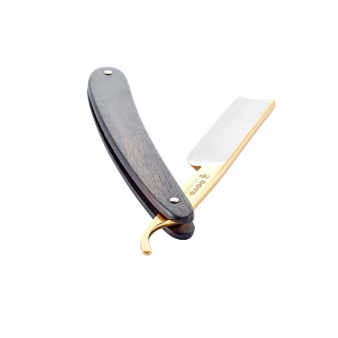 Бритва традиційна Dovo Apex 255 831 Carbon Steel 5/8” – небезпечна бритва 5/8 з вуглецевої сталі 1.2210 та ручкою з чорного ебенового дерева