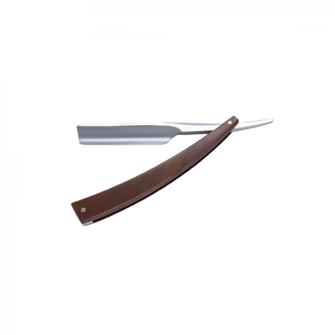 Бритва традиційна Dovo Edo Walnut Carbon Steel 5/8” – класична небезпечна бритва з вуглецевої сталі та ручкою з горіха