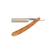 Бритва традиційна Dovo Inox Olive 415 875 Stainless Steel 5/8” – класична небезпечна бритва 5/8 з нержавіючої сталі та ручкою з оливкового дерева