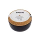Мило для гоління DOVO Shaving Soap Deep Leather 115 г – щільна стабільна піна та ідеальне ковзання | аромат шкіри й сандалу, банка stoneware з корком