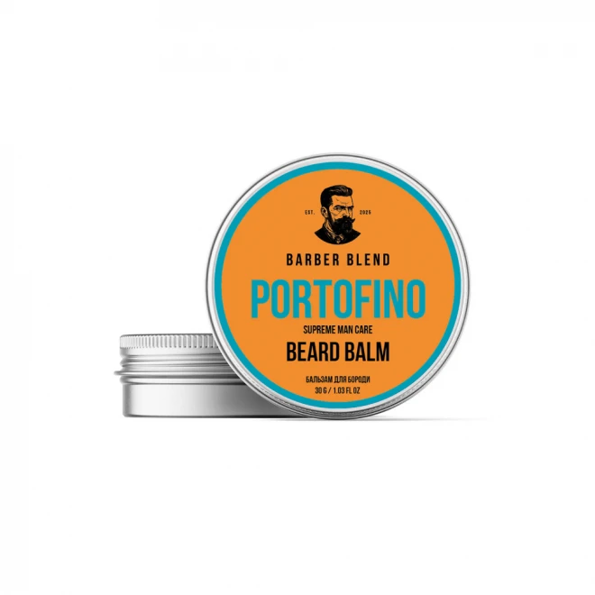 Бальзам для бороди Barber Blend Portofino 30 мл — живлення та стайлінг