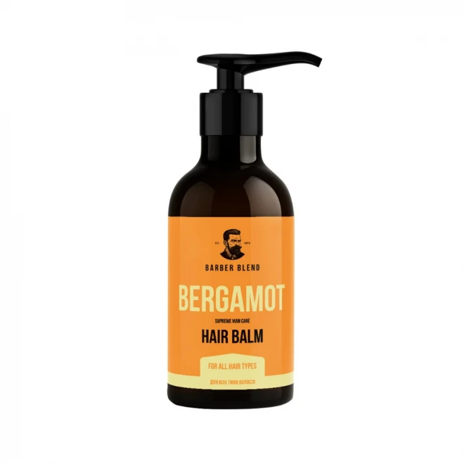 Бальзам для всіх типів волосся Barber Blend Bergamot 300 мл — м’якість, об’єм і контроль