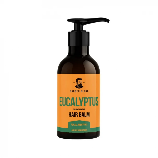 Бальзам для всіх типів волосся Barber Blend Eucalyptus 300 мл — свіжість та легке розчісування