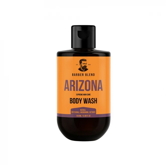 Парфумований гель для душу Barber Blend Arizona для чоловіків 100 мл – очищення та стійкий аромат у форматі 2-в-1