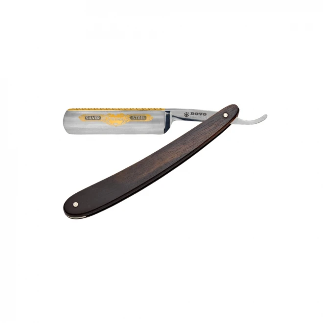 Бритва традиційна Dovo Prima Ebony 4 580 Carbon Steel 5/8” – класична небезпечна бритва з вуглецевої сталі та ручкою з чорного дерева