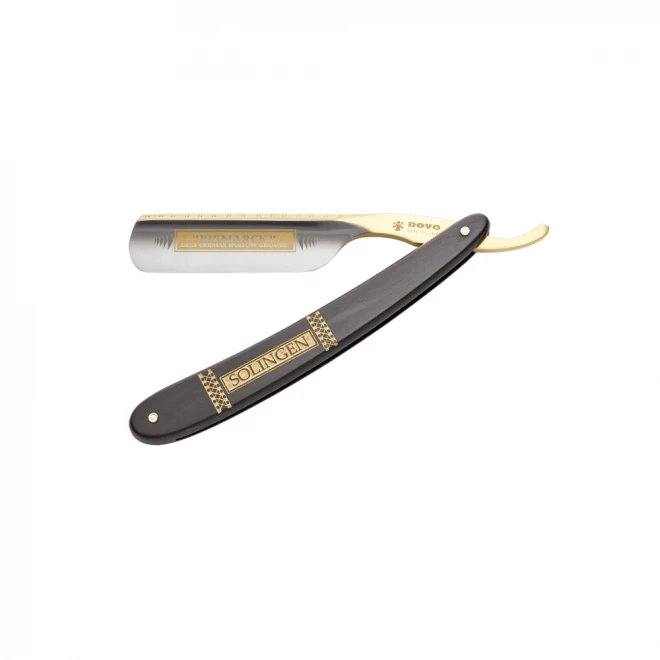 Бритва традиційна Dovo Bismarck 26 810 Carbon Steel 6/8” – класична небезпечна бритва 6/8” з вуглецевої сталі
