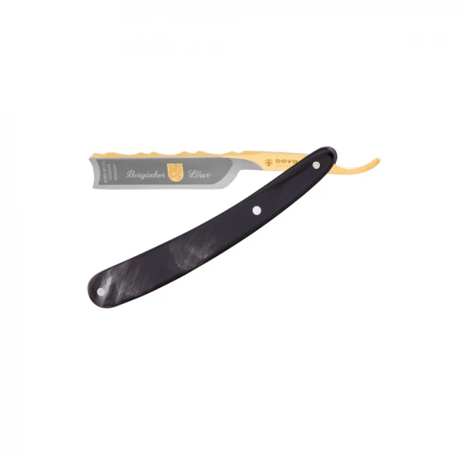 Бритва традиційна Dovo Bergischer Lowe 3 580 Carbon Steel 5/8” – преміальна небезпечна бритва з вуглецевої сталі