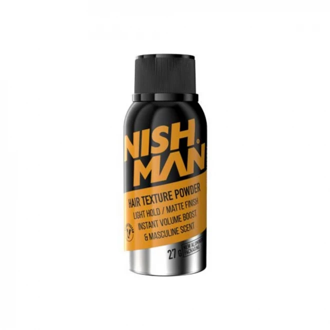 Пудра текстурна для стилізації волосся Nishman Texture Powder 27 г – матовий фініш та об'єм
