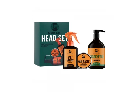 Набір для догляду і стайлінгу Barber Blend Head Set 
