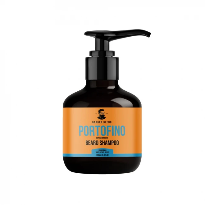 Шампунь для бороди Barber Blend Portofino 250 мл – дбайливе очищення та догляд із чоловічим ароматом