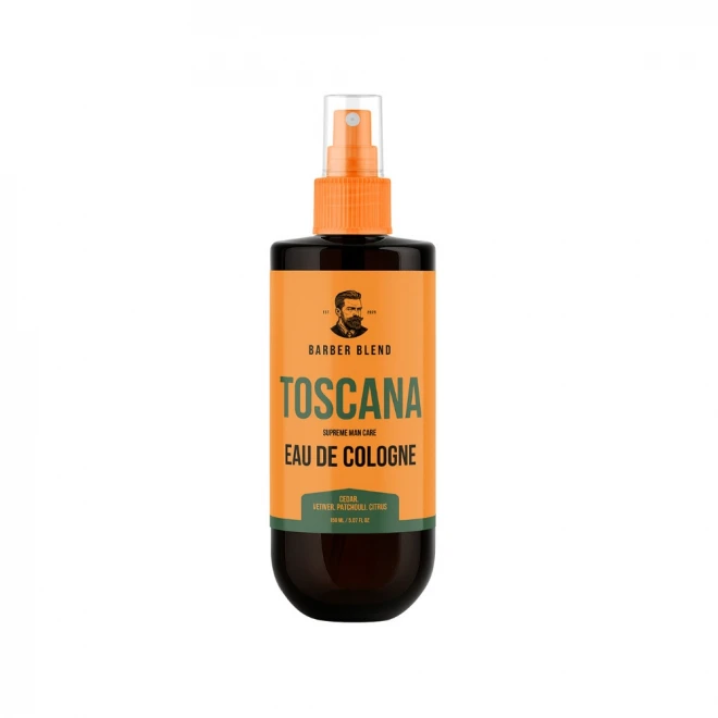 Одеколон Barber Blend Toscana 150 мл – теплий чоловічий одеколон з деревно-пряним ароматом
