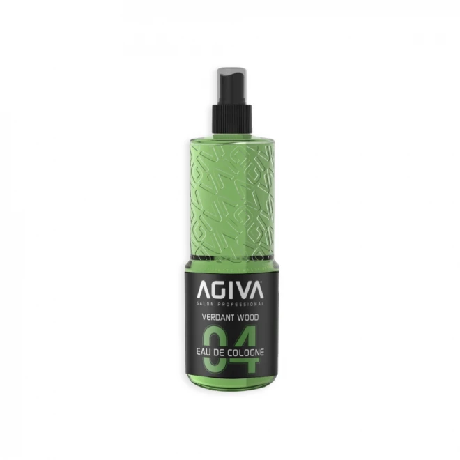 Одеколон Agiva Verdant Wood 400 мл – освіжаючий деревний аромат та антисептичний догляд після гоління