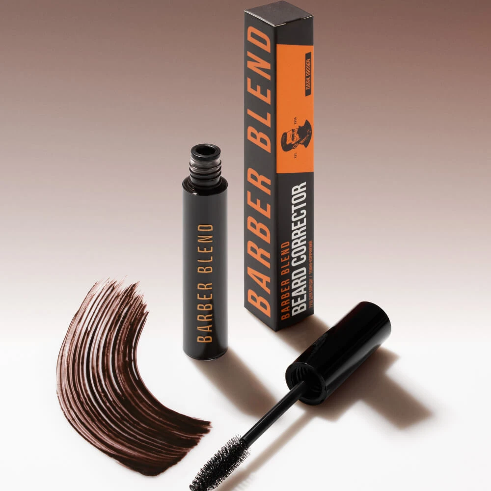 Barber Blend Туш для бороди та вус 02 Dark Brown 10 мл — темно