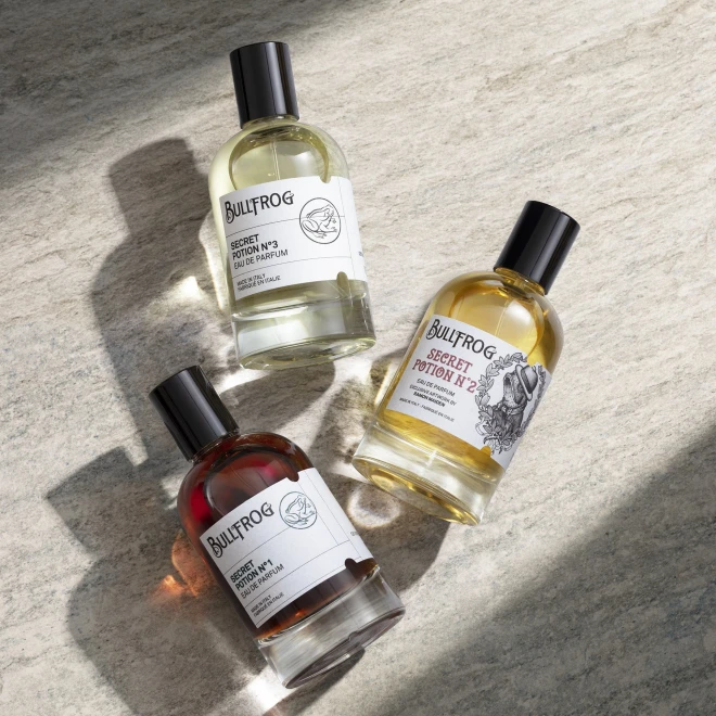 Bullfrog Eau de Parfum Secret Potion N.3 100 мл – парфумована вода з морсько-деревним амбровим характером | бергамот, морські ноти, шавлія