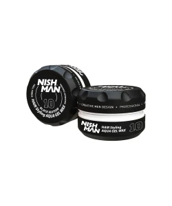 Гель-віск для стилізації волосся Nishman Styling Aqua Gel Wax 10 (Black Edition) 150 мл