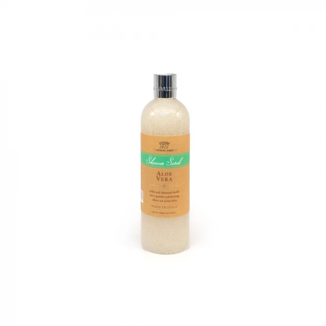Гель-скраб для душу Saponificio Varesino Aloe Vera Shower Gel Scrub 500 мл – делікатне очищення та догляд | Barbercompany