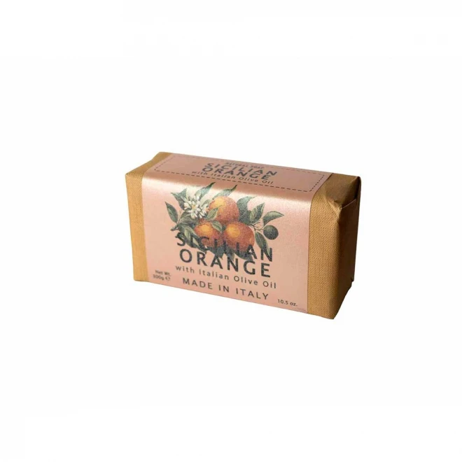 Туалетне мило Saponificio Varesino Sicilian Orange 300 гр – свіже очищення та італійська якість | Barbercompany