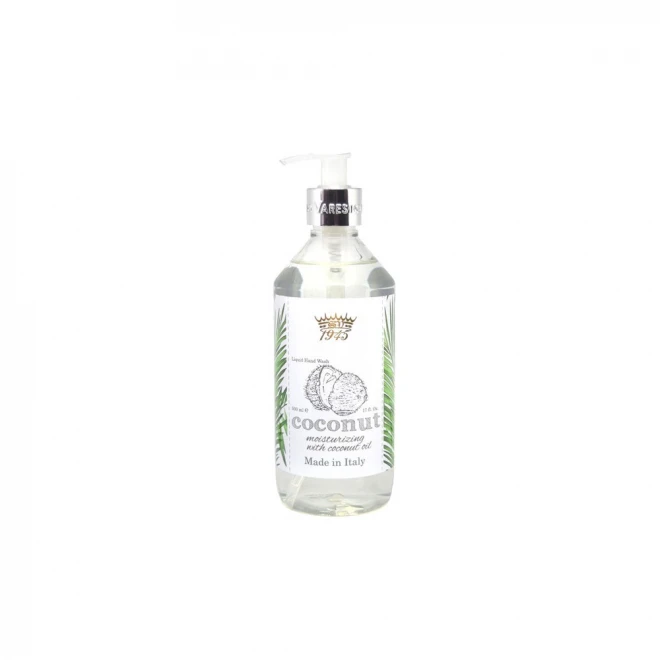 Рідке мило для обличчя та тіла Saponificio Varesino Coconut and Oil 500 мл – екзотичне очищення | Barbercompany