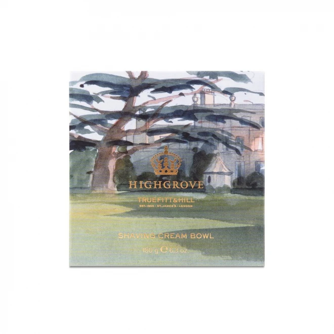 Truefitt & Hill Highgrove Luxury Shaving Cream 180 г – елітний крем для гоління купити | BARBERCOMPANY