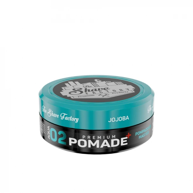 Помада для волосся The Shave Factory Premium Pomade 02 Jojoba — ідеальний стайлінг Pompadour
