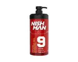 Гель для гоління Nishman Shaving Gel No. 09 Red Edge, 1500 мл
