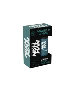 Матова пудра для створення об'єму волосся Nishman Styling Powder Wax P1 Gum Gum, 20 г