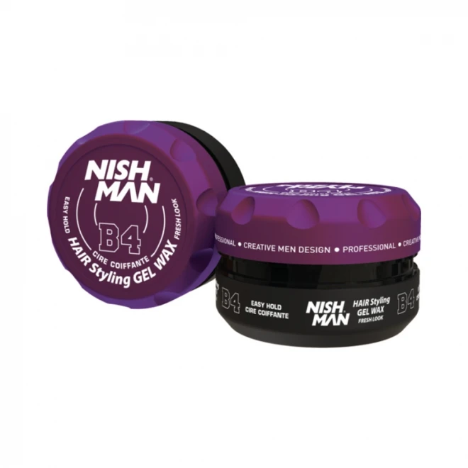 Гель-віск Nishman Gel Wax Fresh Look B4 — ідеальне поєднання блиску та сильної фіксації