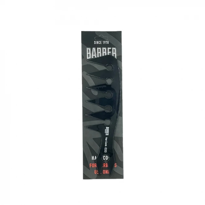 Професійний гребінець для волосся Marmara Barber No. 033 — універсальний інструмент для стрижки та стайлінгу