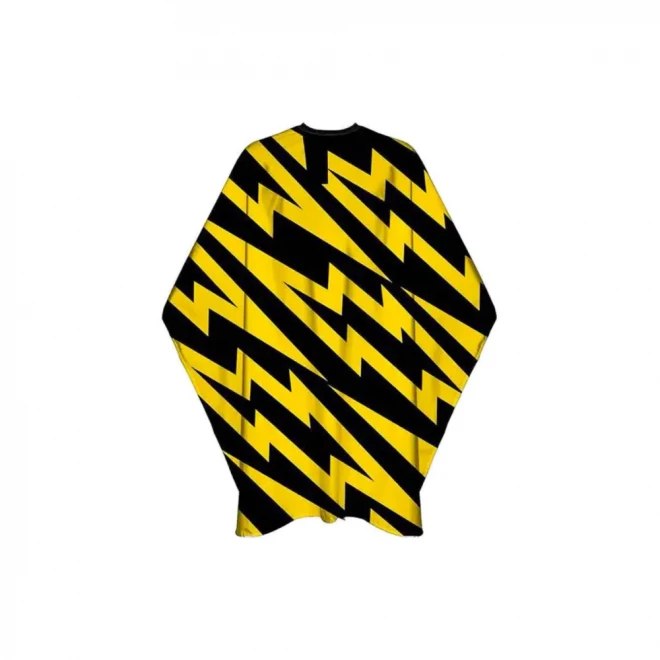 Перукарська накидка Marmara Barber "Yellow Thunder" — стильна та зручна накидка для салону