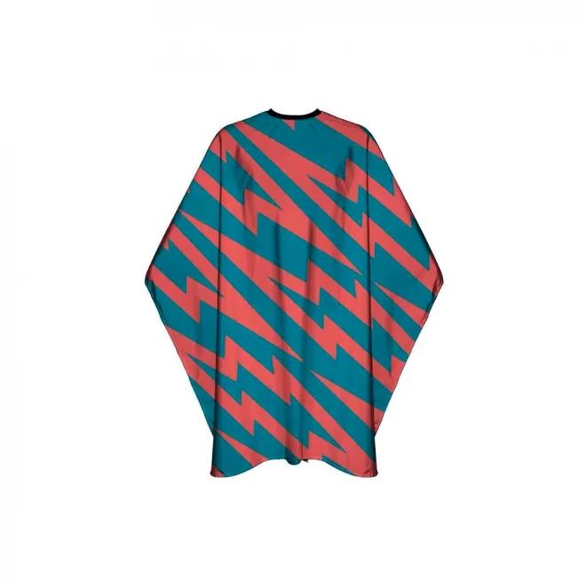 Перукарська накидка Marmara Barber "Pink Thunder" — професійний пеньюар із захистом 360°