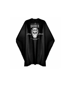 Перукарська накидка Marmara Barber "Scull Black"