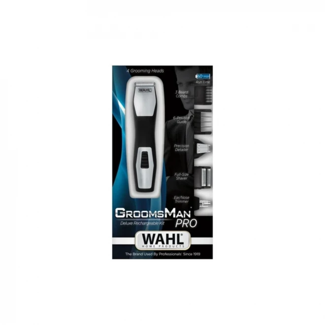 Тример Wahl 09855-1216 Groomsman Pro — універсальний набір для догляду 4-в-1