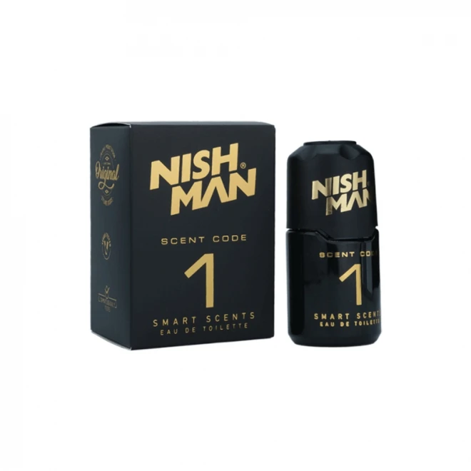 Туалетна вода для чоловіків Nishman Scent Code No.1, 94 мл – свіжий та стильний аромат для впевнених у собі чоловіків