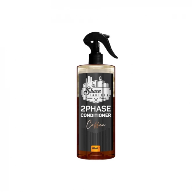 Двофазний кондиціонер The Shave Factory Coffee — енергія кави для відновлення волосся