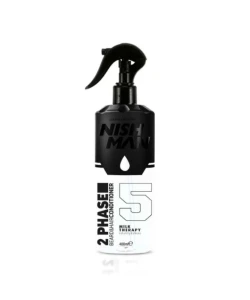 Двофазний кондиціонер для волосся Nishman 2-Phase Hair Conditioner Milk Therapy No.05, 400 мл