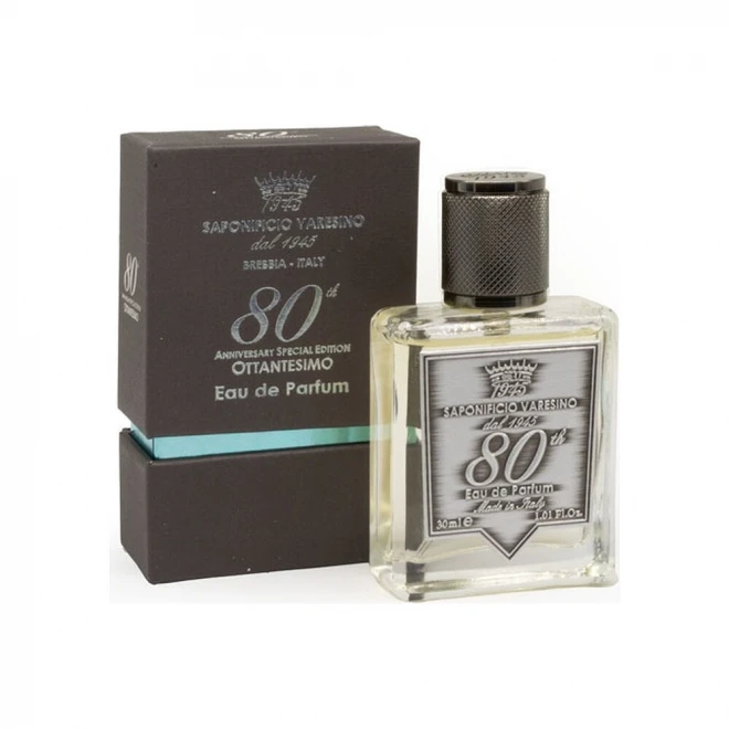 Парфумована вода Saponificio Varesino 80th Anniversary Eau De Parfum 30 мл — деревно-фужерний аромат
