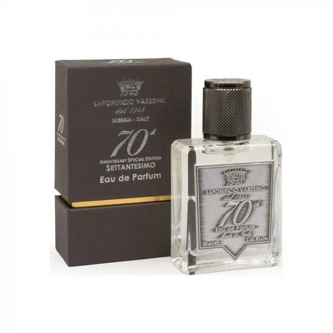 Парфумована вода Saponificio Varesino 70th Anniversary Eau De Parfum 30 мл — сучасне прочитання класичного аромату одеколону з креативними та виразними акцентами