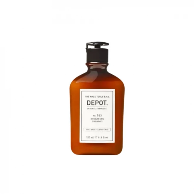 Зволожуючий шампунь DEPOT № 103 Hydrating Shampoo, 250 мл — для сухого й ламкого волосся